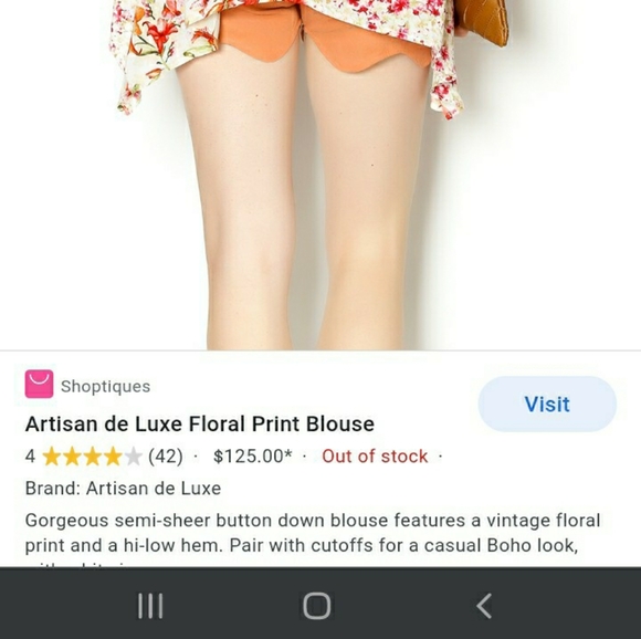 2 PIECE SET Artisan de luxe floral - Picture 8 of 8